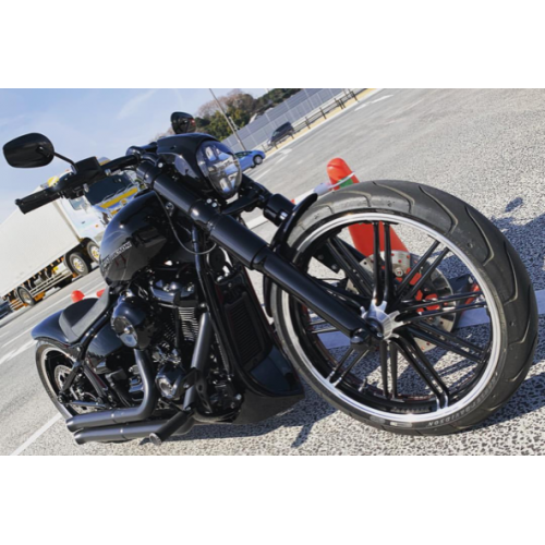 harley breakout fork covers