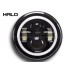 Halo Blk Face "Cafe" V-Rod 2012 & Up Fairing