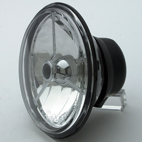 7" Black Dot TriBar Headlight