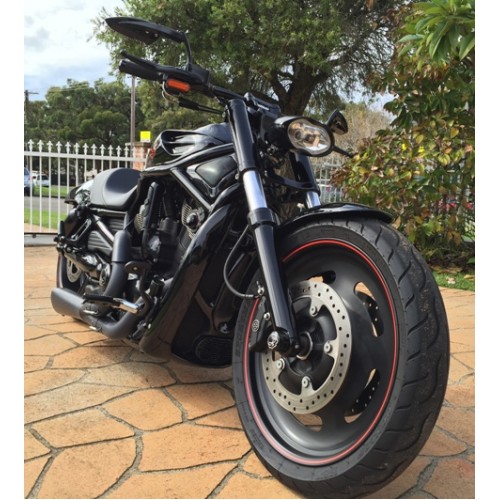 v rod fork covers