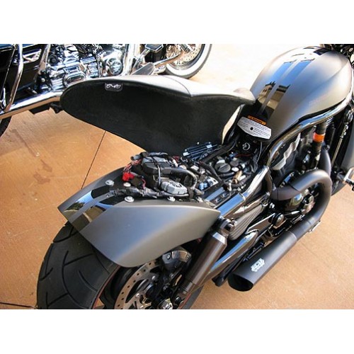 thumbnail image 2 of RIDER PIT STOP Upholstered Passenger Seat For Harley V-Rod / Night Rod Muscle - Rear Fender Only 2 of 5