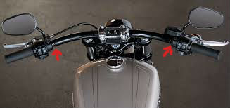 Harley fatboy handlebars shop